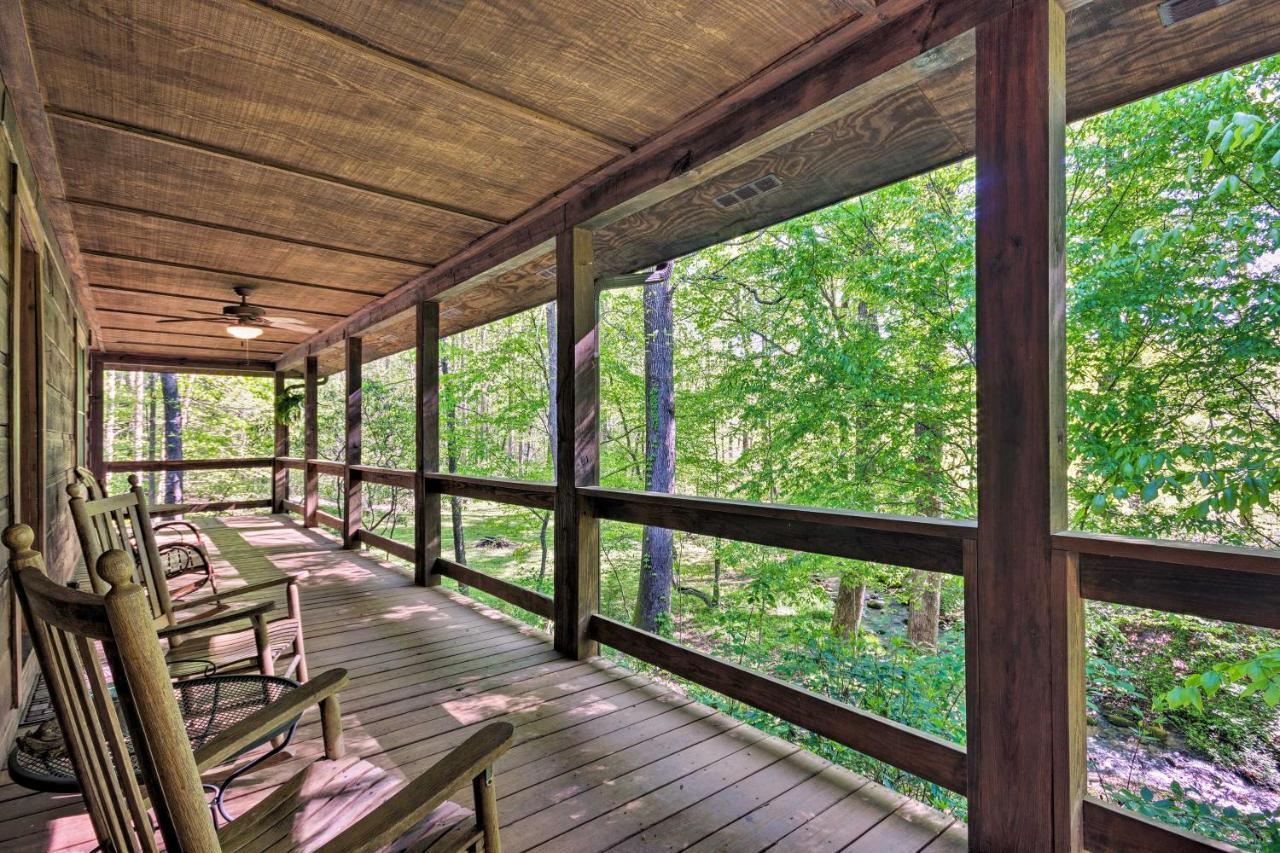 Creekside Marietta Cabin Retreat With Fire Pit! Slater-Marietta Екстер'єр фото