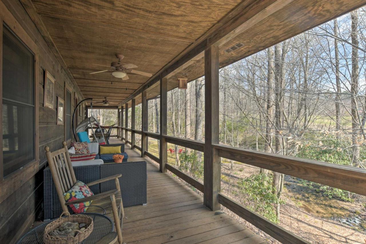 Creekside Marietta Cabin Retreat With Fire Pit! Slater-Marietta Екстер'єр фото